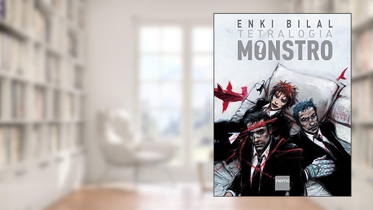 Capa de Tetralogia Monstro, do autor Enki Bilal