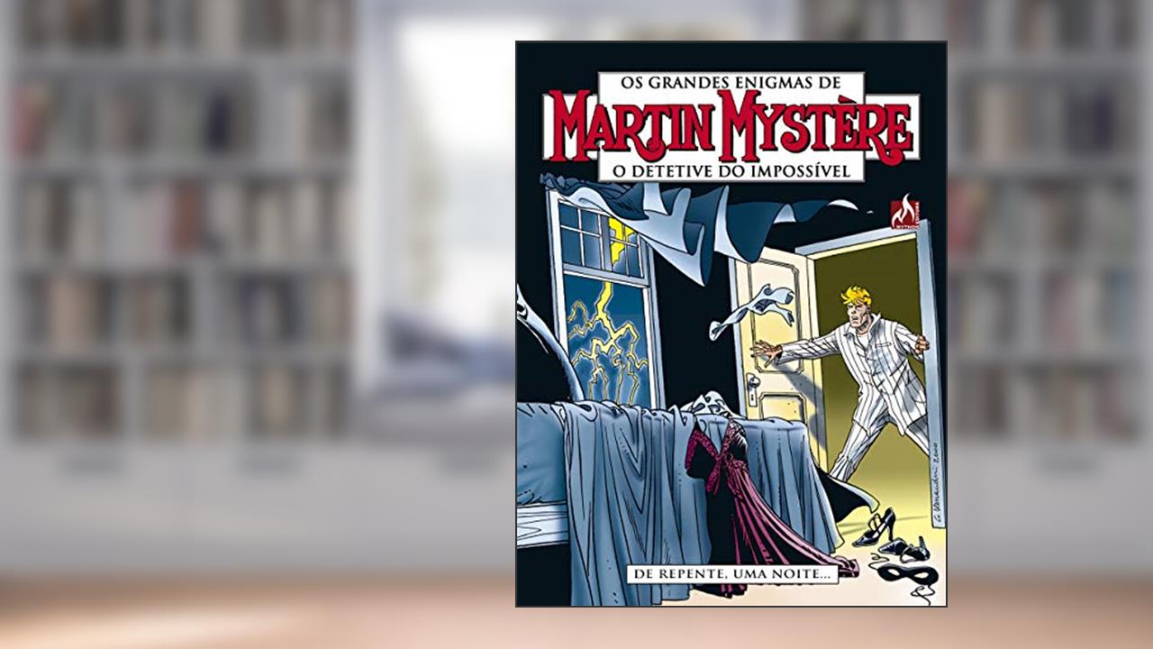 Capa de Martin Mystère - volume 05: De repente, uma noite..., do autor Paolo Morales