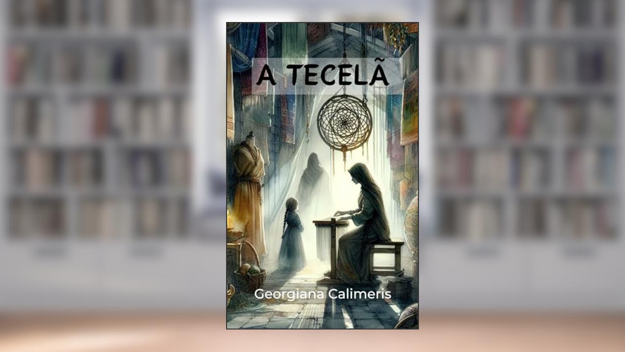 Capa de A tecelã, do autor Georgiana Calimeris