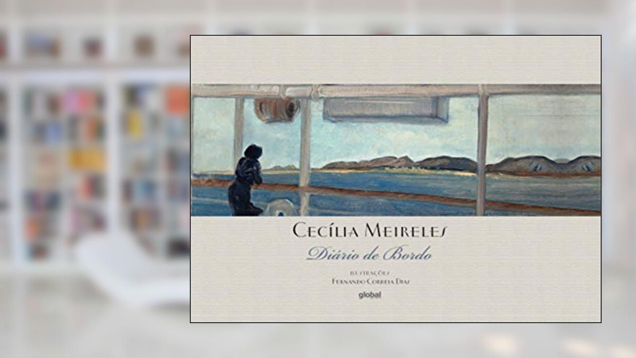 Capa de Diário de bordo, do autor Cecília Meireles