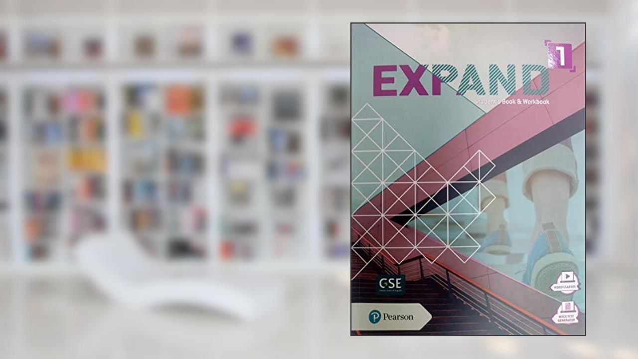 Capa de Expand 1 Students Book & Workbook, do autor Vianna; Carla Mauricio; Luciana Santos Pinheiro