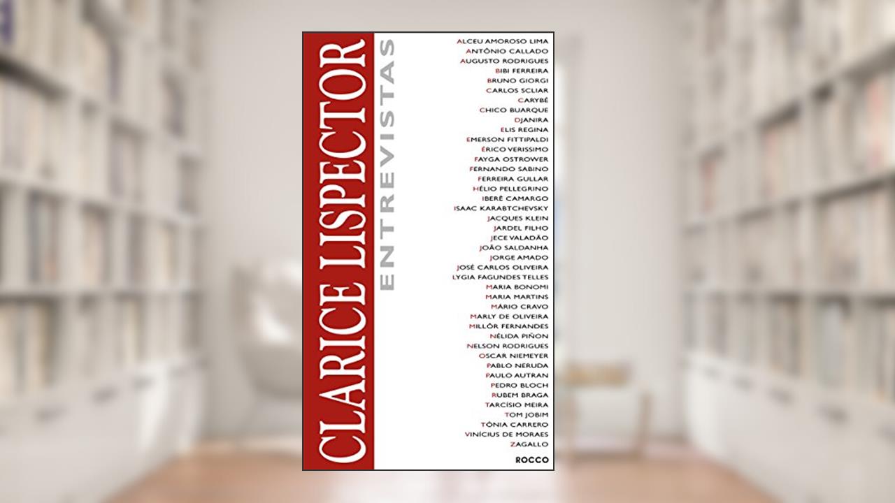 Capa de Entrevistas, do autor Clarice Lispector