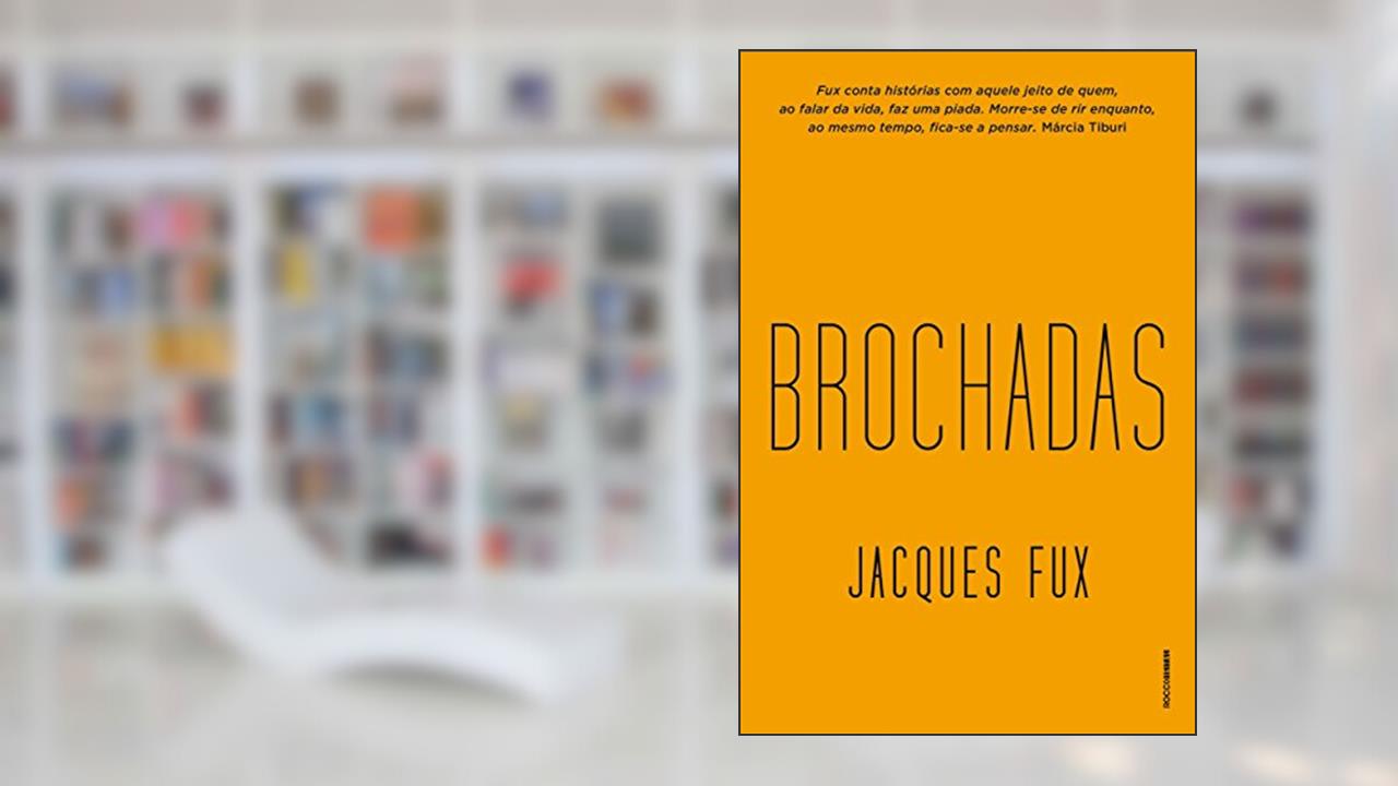 Capa de Brochadas: Confissões sexuais de um jovem escritor, do autor Jacques Fux