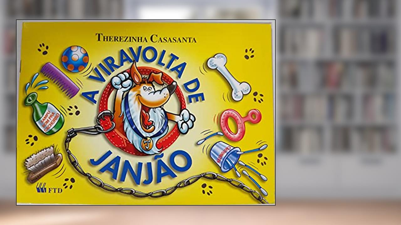 Capa de A Vira-Volta de Janjão, do autor Vários Autores