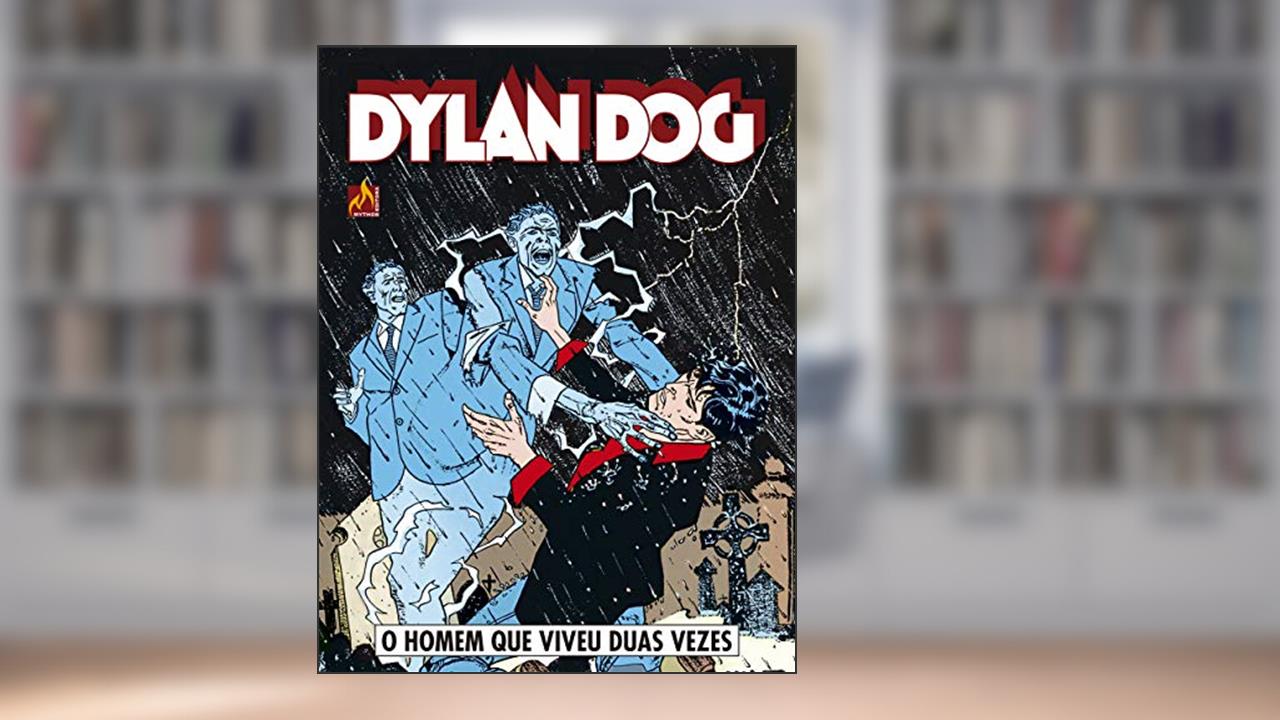 Capa de Dylan Dog - volume 05: O homem que viveu duas vezes, do autor Tiziano Sclavi