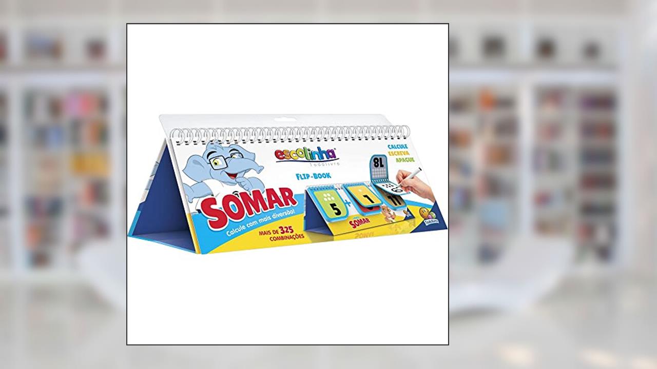 Capa de Flip-Book - Combinações Divertidas: Somar (Escolinha Todolivro), do autor Todolivro