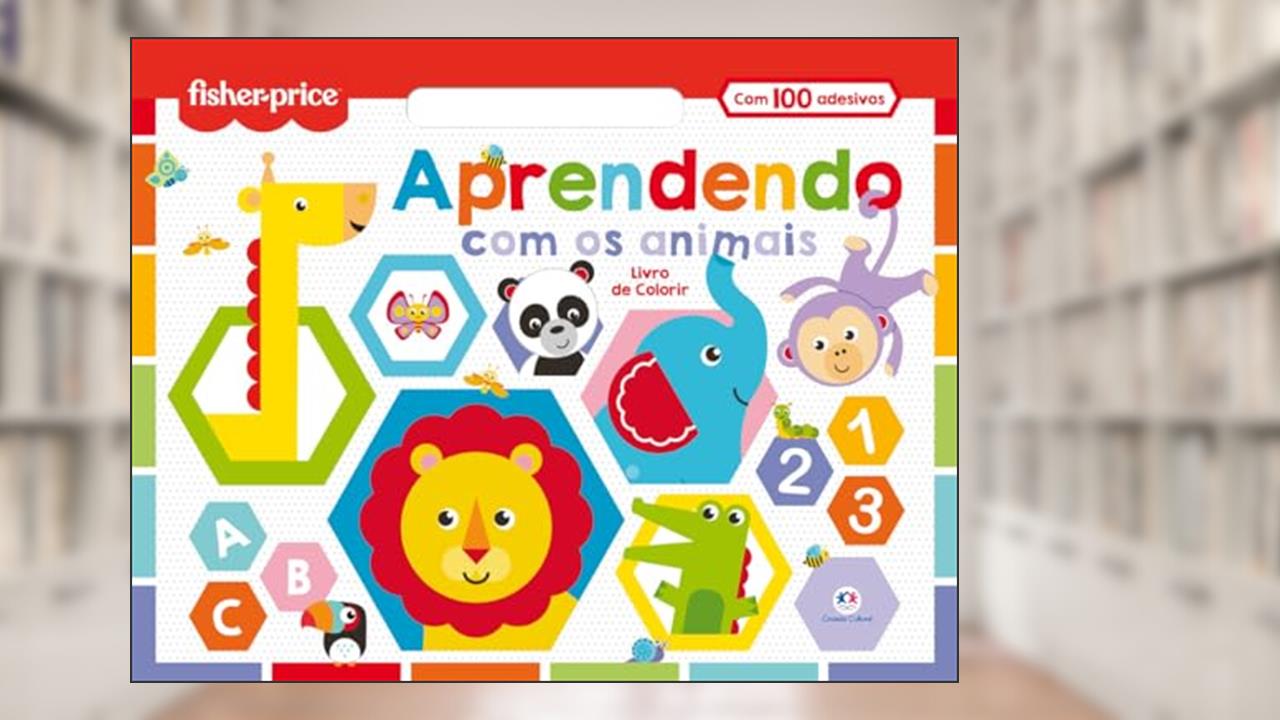 Capa de Fisher-Price - Aprendendo com os animais, do autor Ciranda Cultural