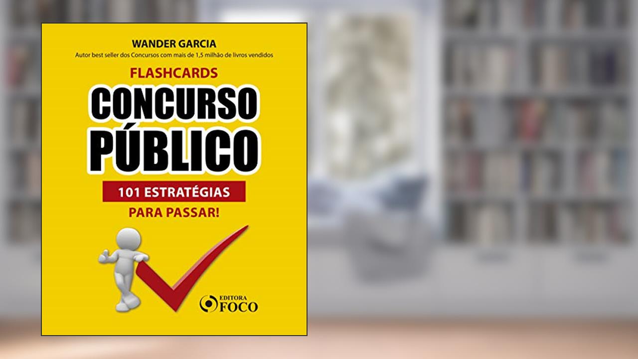 Capa de FLASHCARDS CONCURSO PÚBLICO: 101 ESTRATÉGIAS PARA PASSAR, do autor Renan Flumian
