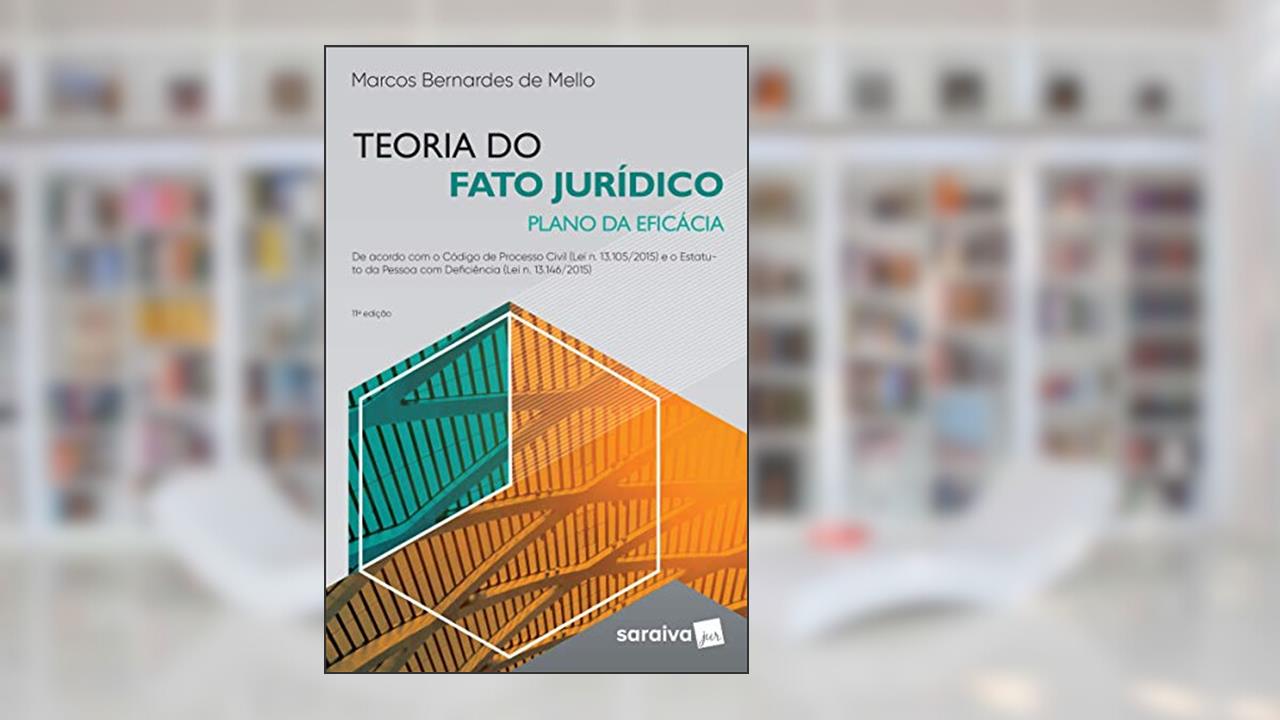 Teoria do Fato Jurídico - 11ª Edição 2019: Plano de Eficácia, do autor Marcos Bernardes De Mello