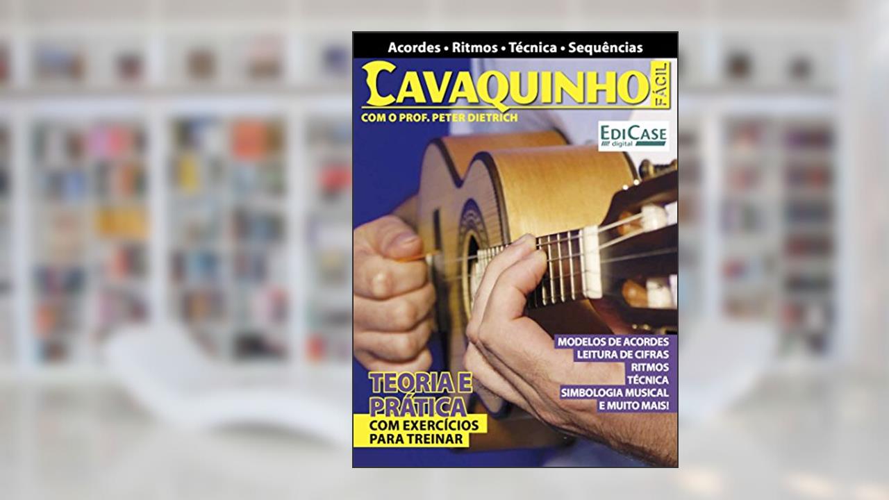 Capa de Cavaquinho Fácil Ed. 1, do autor Edicase