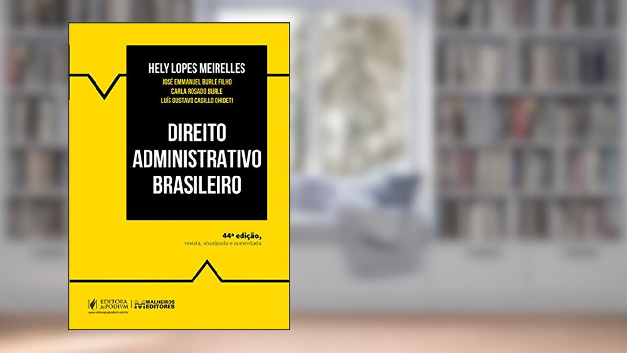 Capa de Direito Administrativo Brasileiro, do autor Varios Autores