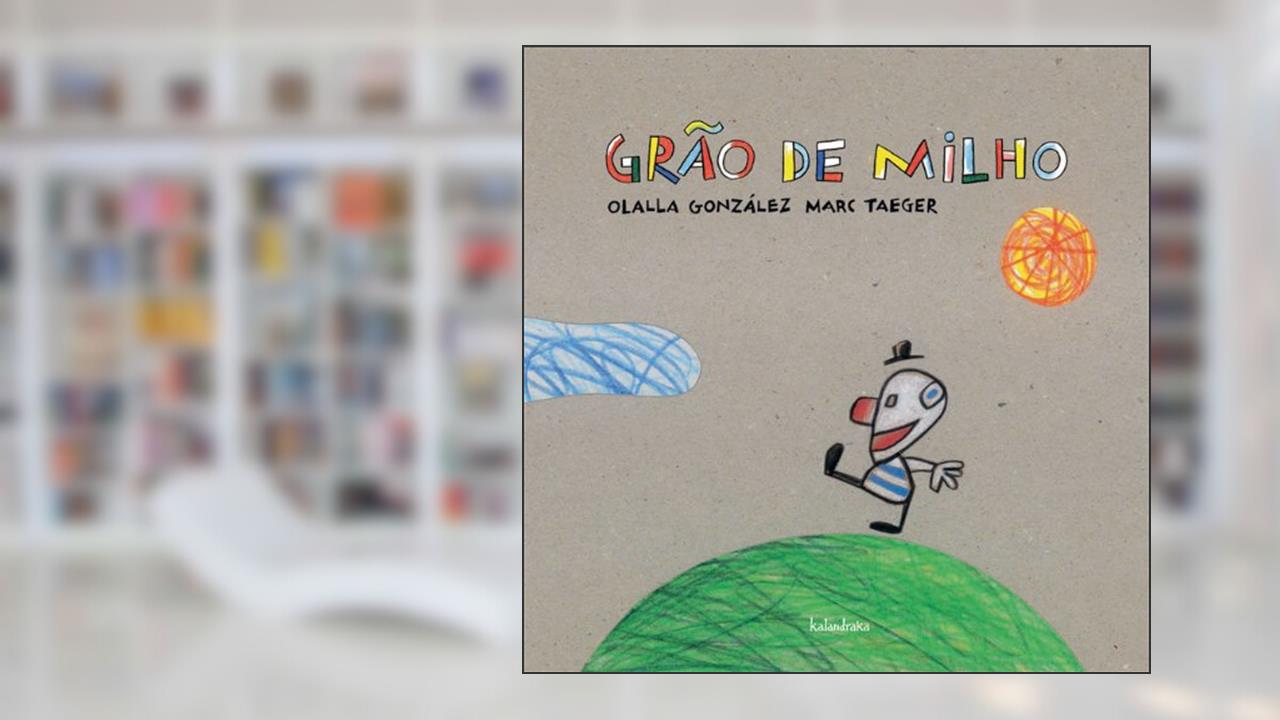 Capa de Grão De Milho, do autor Ollala González