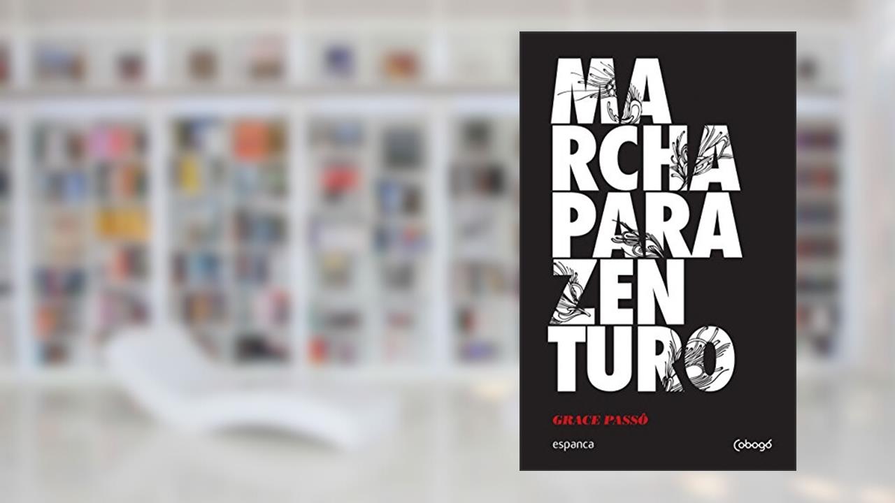 Capa de Marcha para Zenturo, do autor Grace Passô