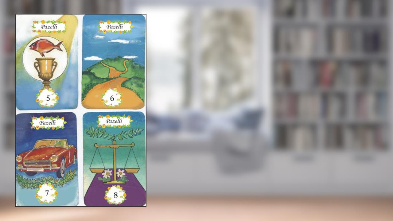 Capa de CARTAS DIVINATÓRIAS PAZELLI, do autor Pedro Pazelli