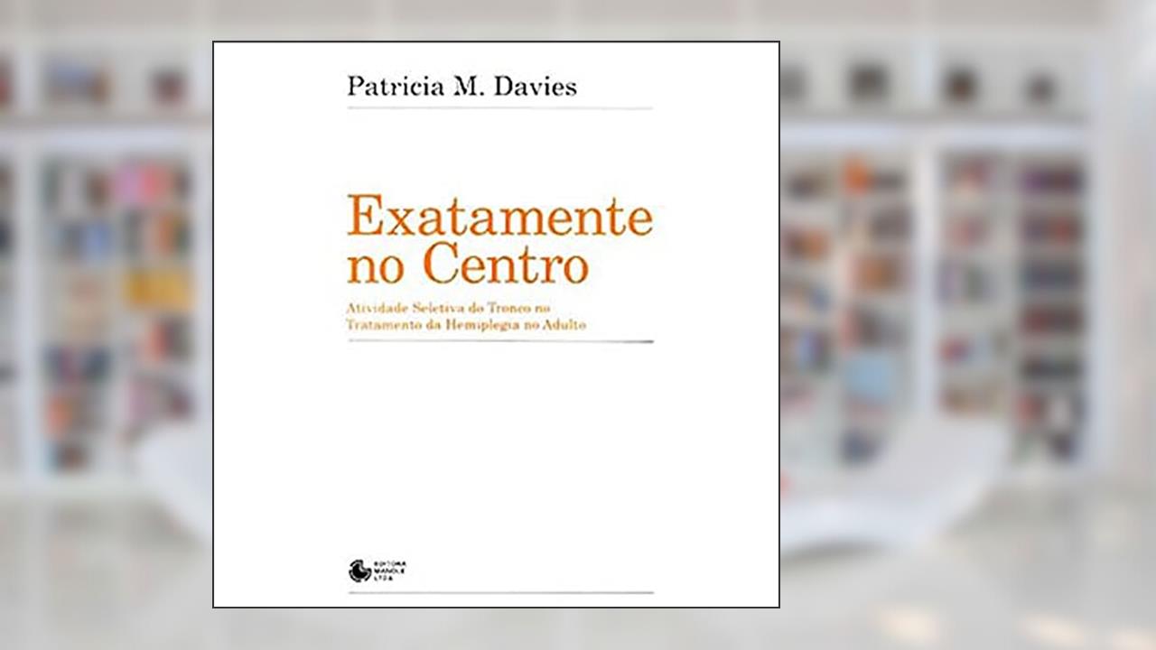 Capa de Exatamente no centro, do autor Patricia M. Davies