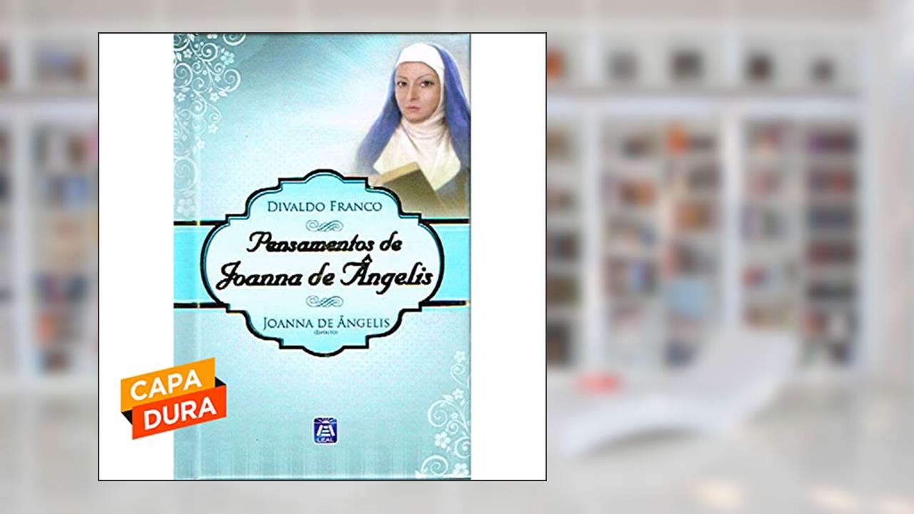 Capa de Pensamentos de Joanna de Angelis - Capa Dura - Bolso, do autor Divaldo Pereira Franco [Médium]; Joanna de Ângelis [Espírito]