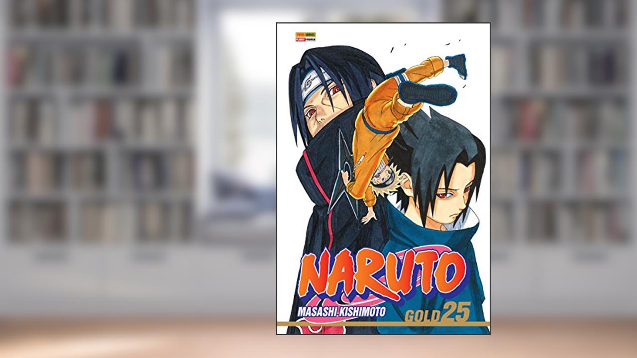 Capa de Naruto Gold Vol. 25, do autor Masashi Kishimoto