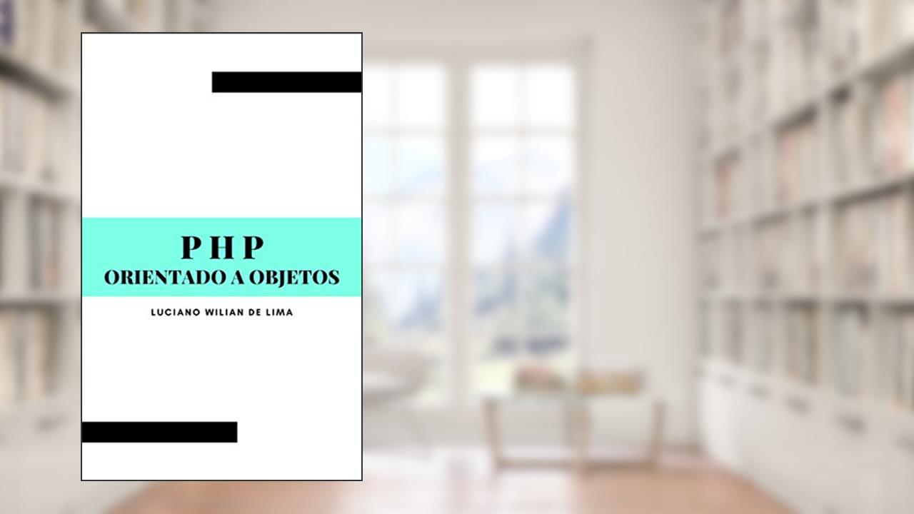 Capa de PHP orientado a objetos, do autor Luciano Lima