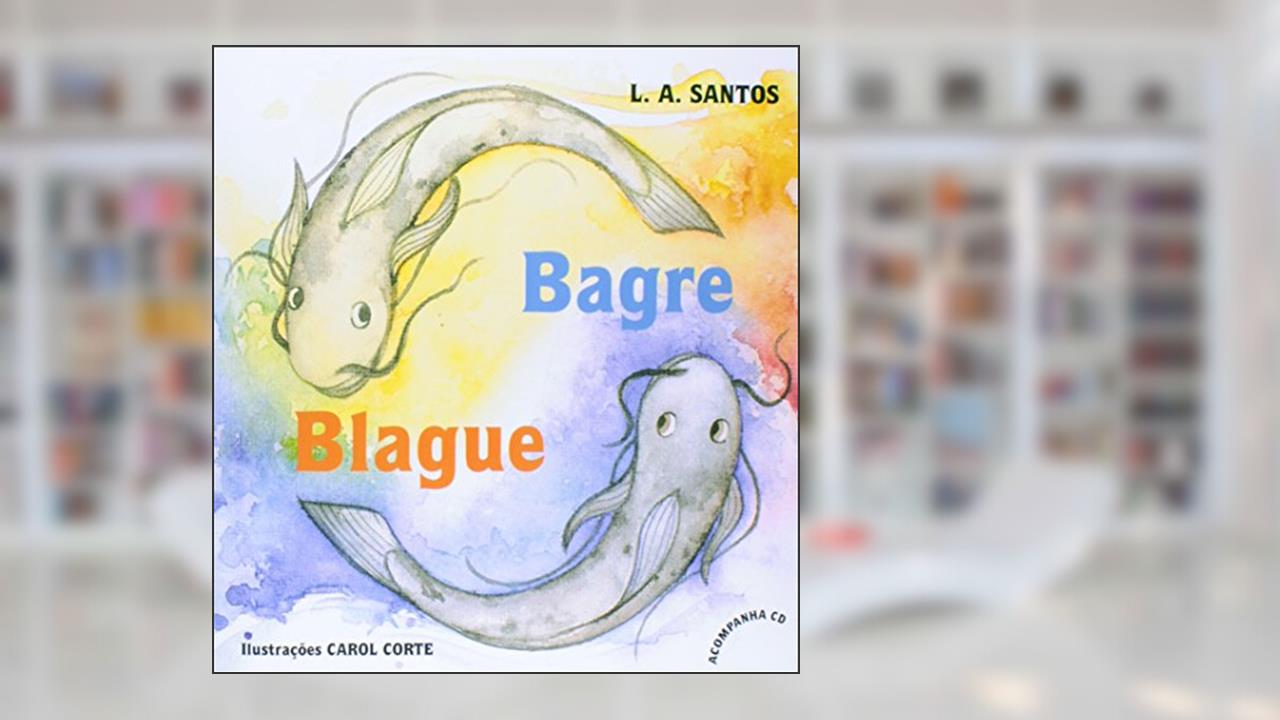 Capa de Bagre Blague, do autor L. A. Santos