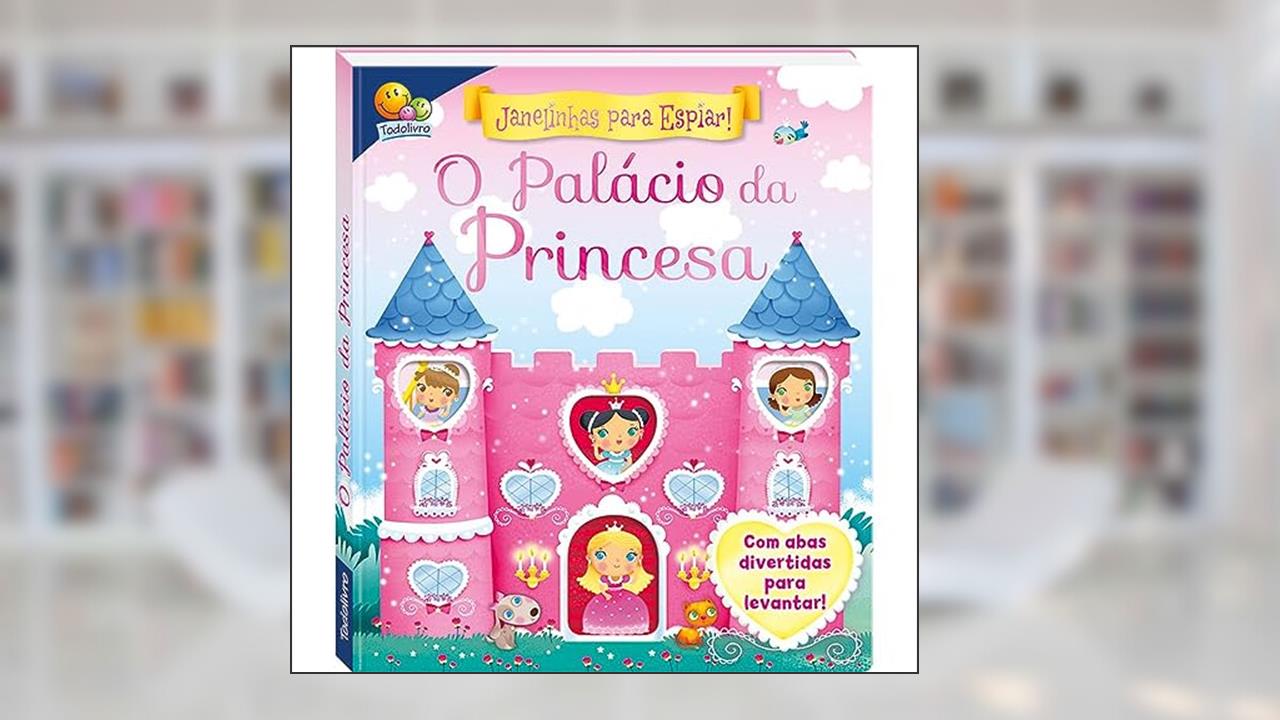 Capa de Janelinhas para Espiar! Palácio da Princesa, do autor Igloo Books Ltd