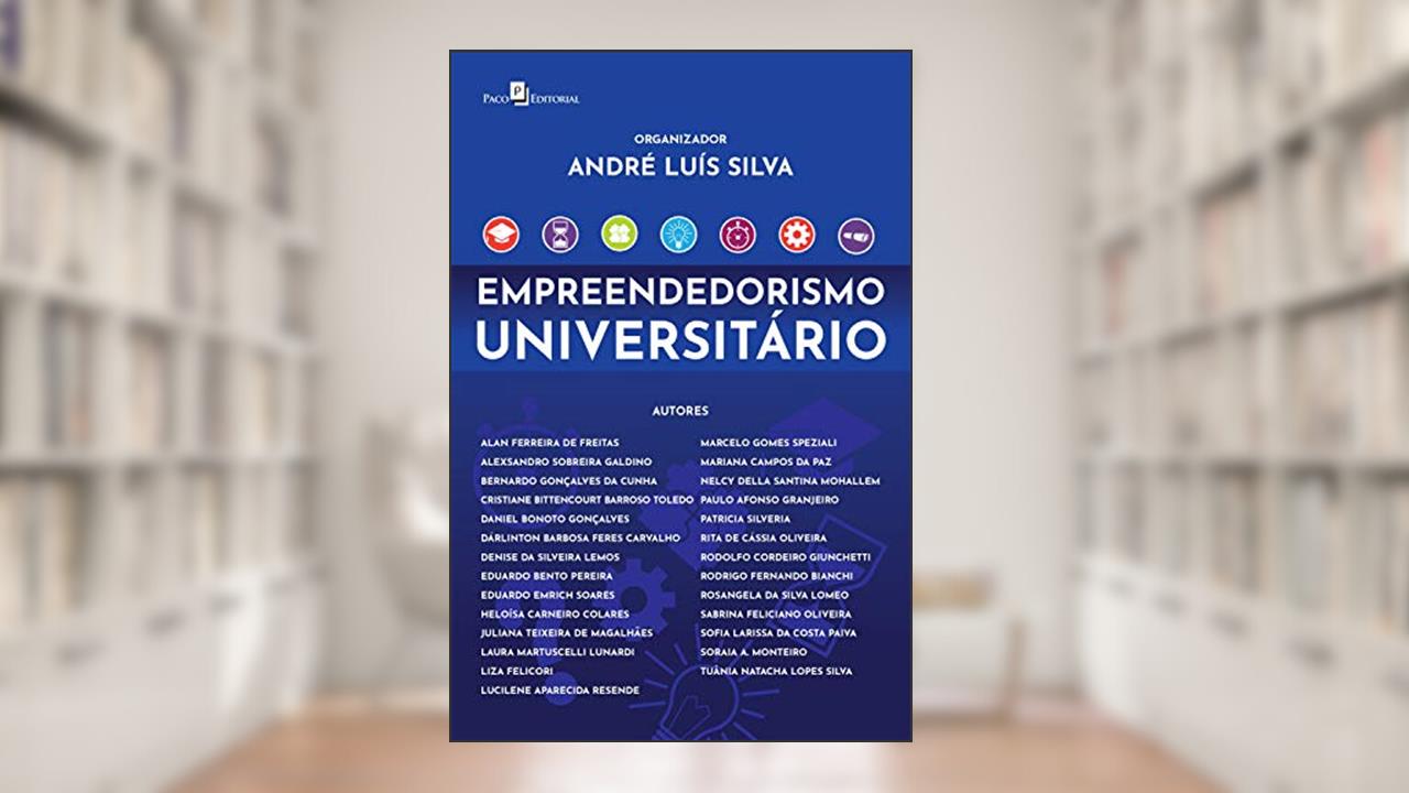 Capa de EMPREENDEDORISMO UNIVERSITÁRIO, do autor ANDRE LUIS SILVA