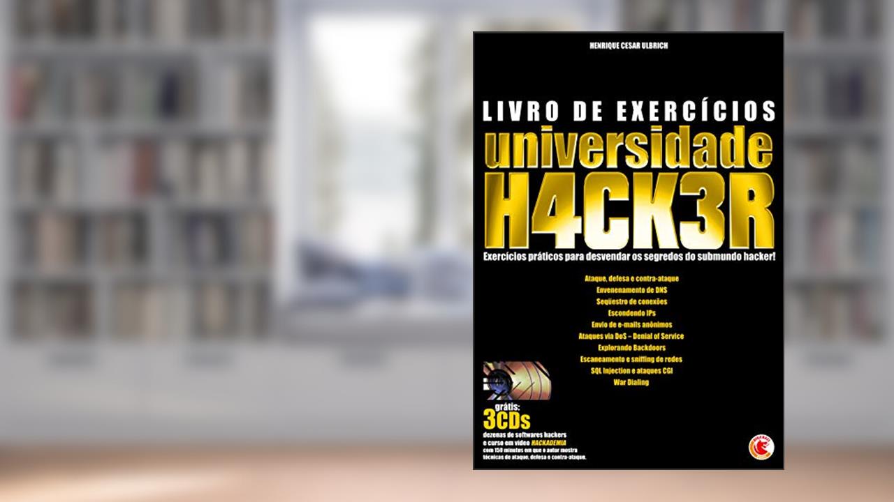 Capa de Universidade Hacker, do autor Henrique Césa Ulbrich; James Della Valle
