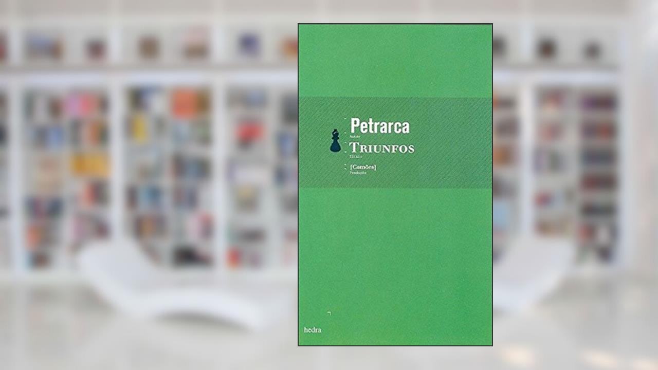 Capa de Triunfos, do autor Petrarca