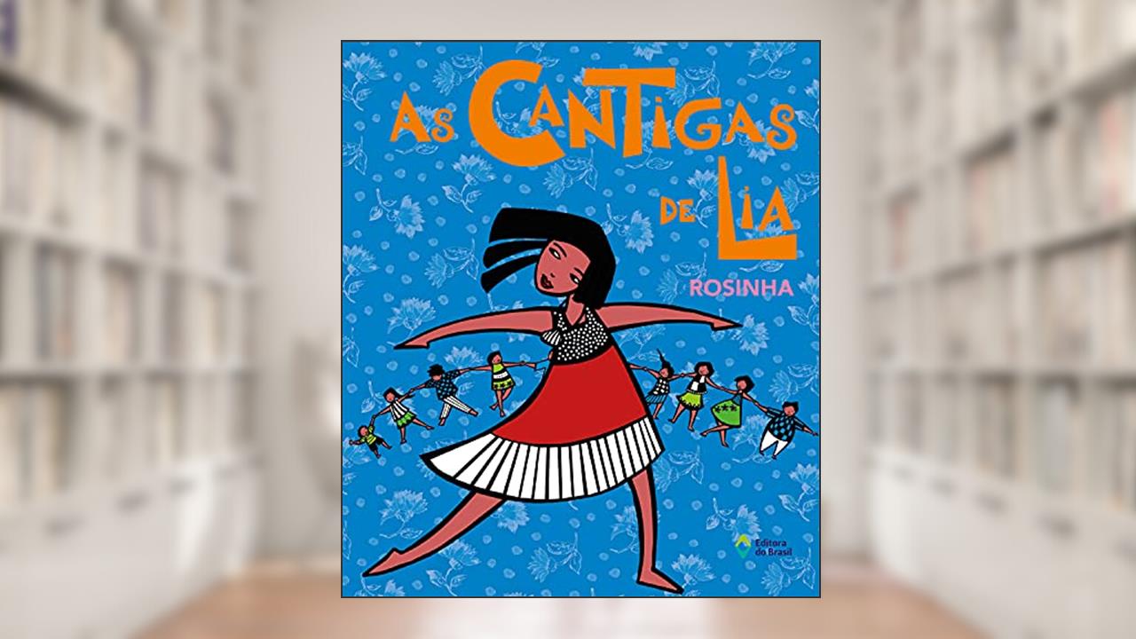 Capa de As cantigas de Lia, do autor Rosinha