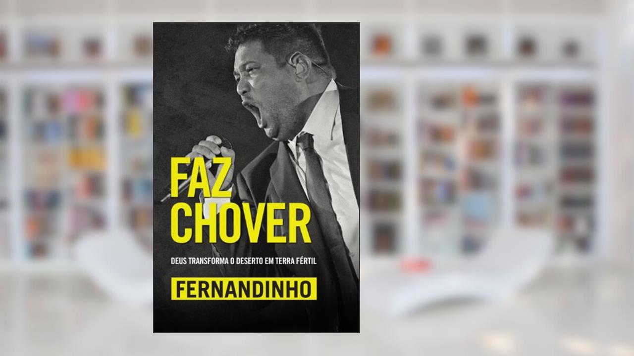 Capa de Faz chover, do autor Fernandinho