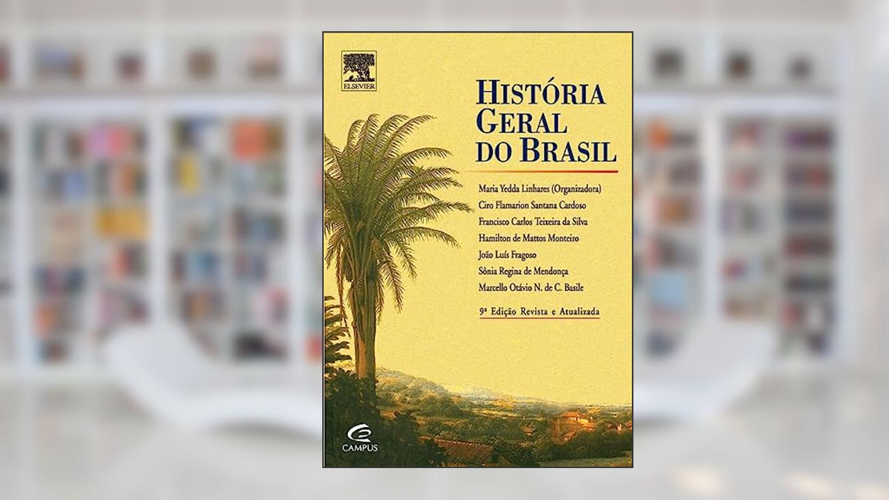 Capa de História Geral do Brasil, do autor Maria Yedda Linhares