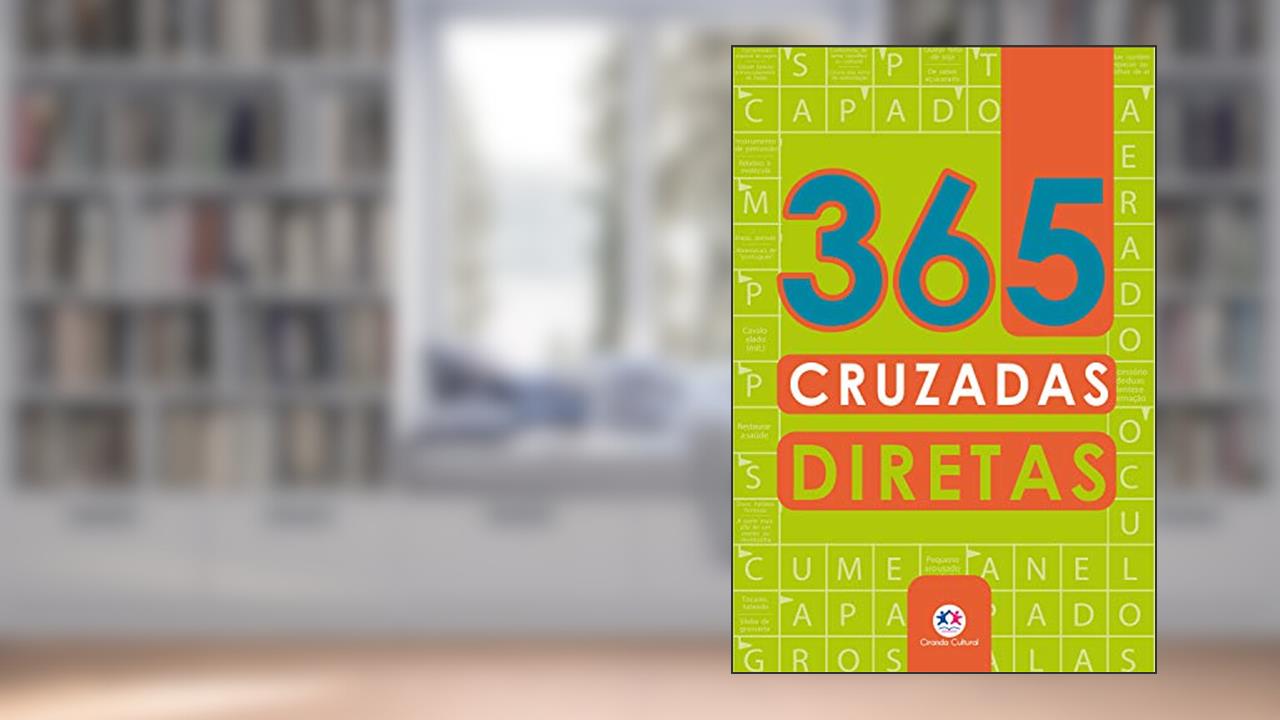 Capa de 365 cruzadas diretas, do autor Ciranda Cultural