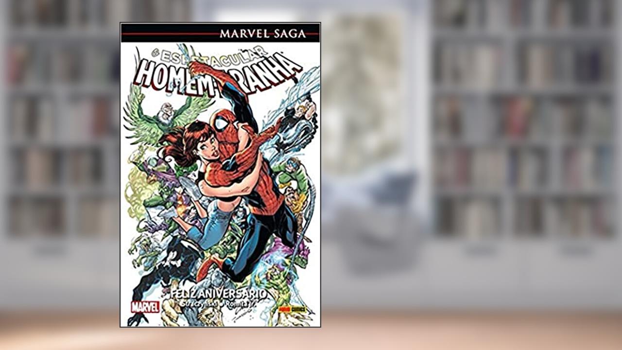 Capa de Marvel Saga - o Espetacular Homem-Aranha Vol. 4, do autor Joe Michael Straczynski