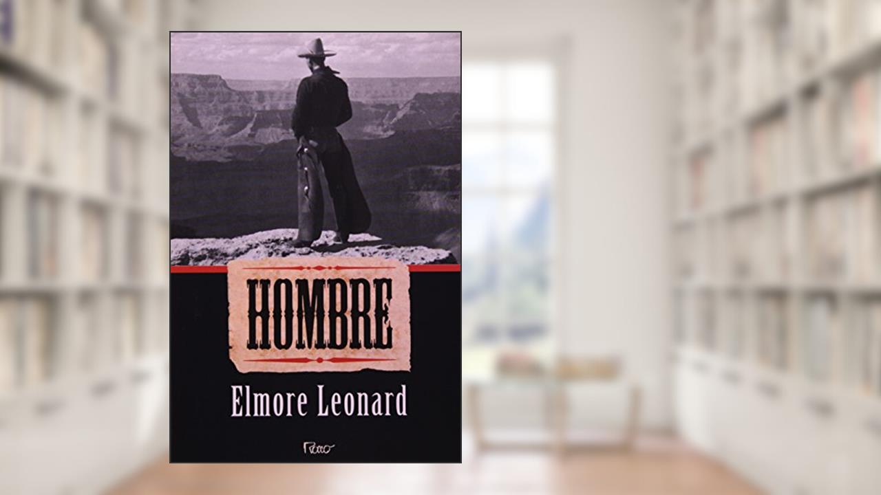 Capa de Hombre, do autor Elmore Leonard