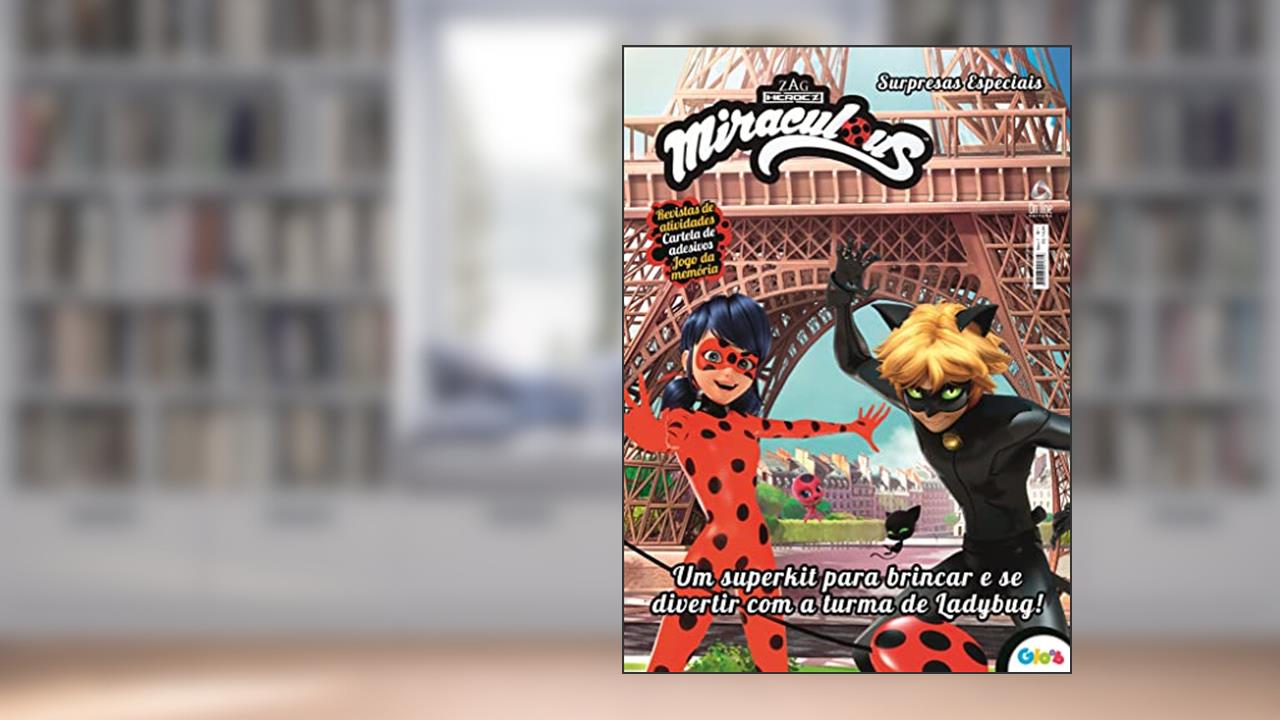 Capa de Miraculous Ladybug - Surpresas especiais, do autor On Line Editora
