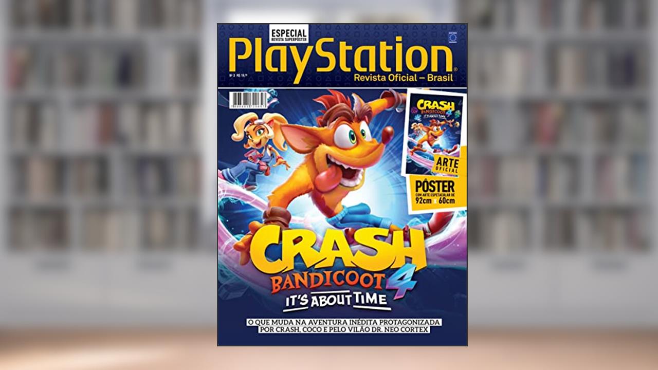 Capa de Superpôster PlayStation - Crash Bandicoot 4, do autor EDITORA EUROPA