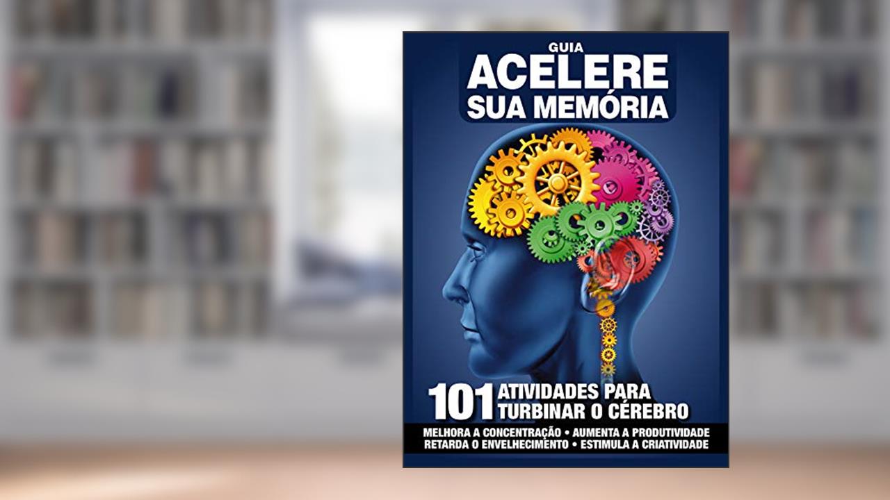 Capa de Guia acelere sua memória: 101 atividades para turbinar seu cérebro, do autor On Line Editora