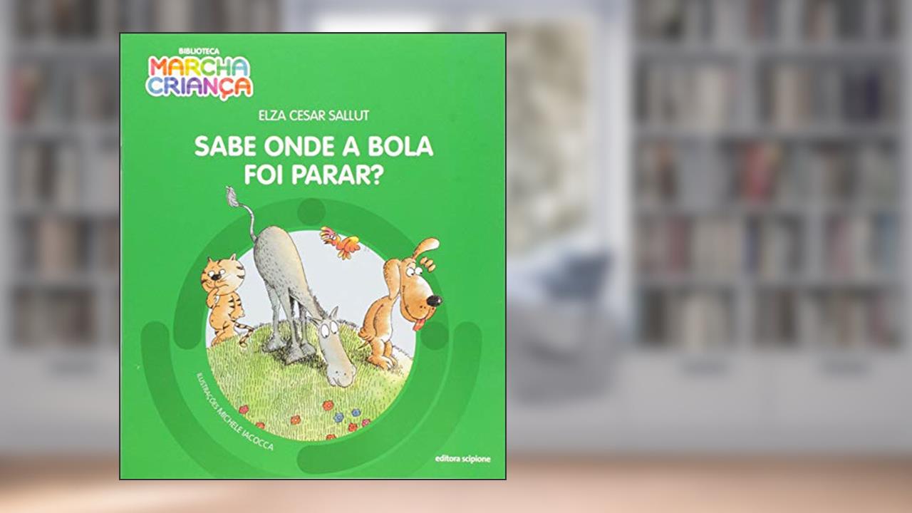 Sabe onde a bola foi parar?, do autor Elza César Sallut