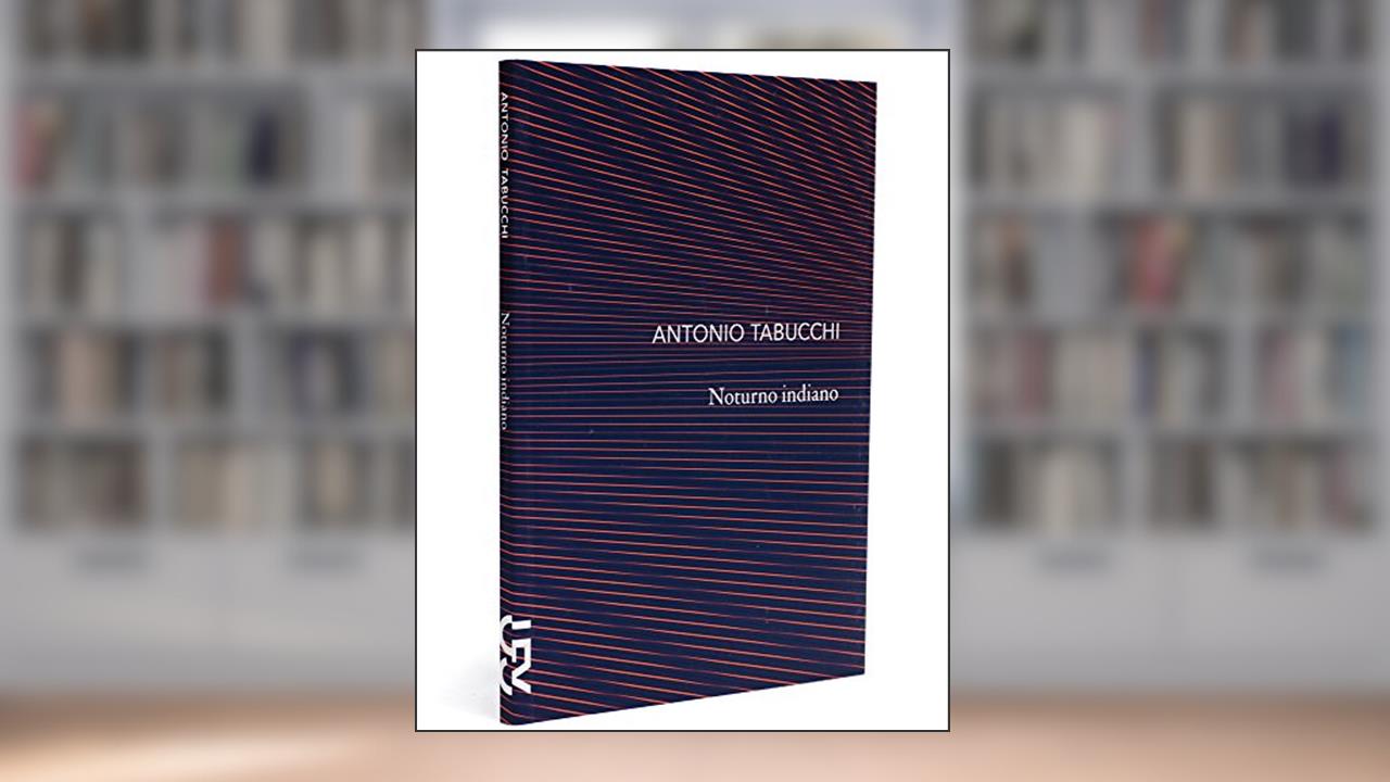 Capa de Noturno Indiano, do autor Antonio Tabucchi