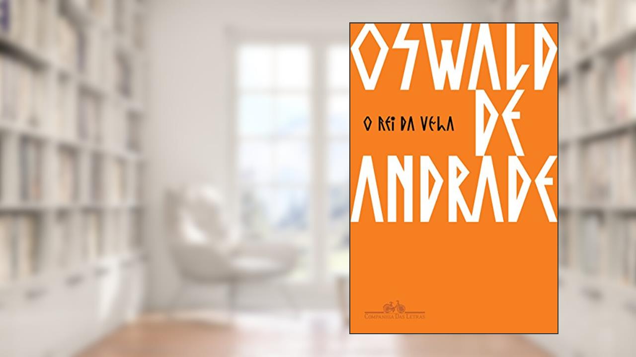 Capa de O Rei da Vela, de Oswald de Andrade