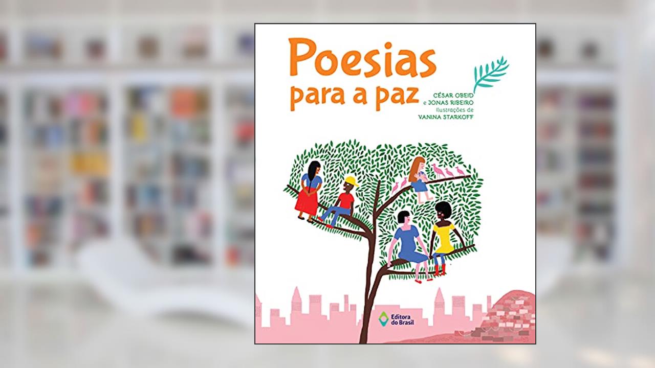 Poesias para a paz, do autor Jonas Ribeiro; César Obeid