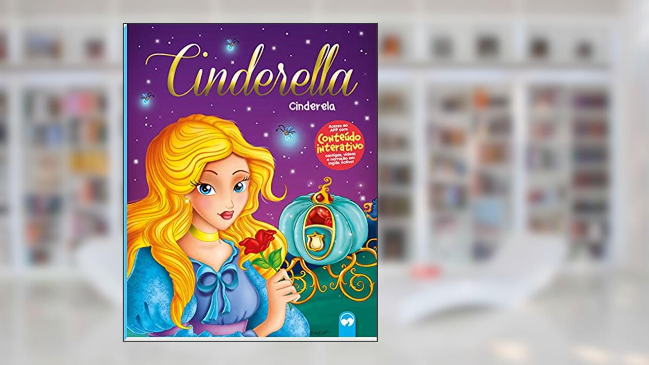 Capa de Cinderella / Cinderela: Meu Primeiro Livro Bilíngue, do autor Patrícia Amorim; Fabiana Brandes