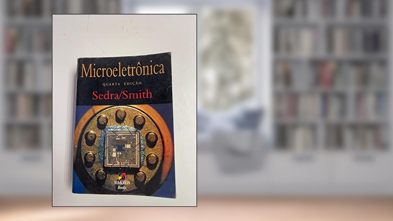 Capa de Microeletrônica, do autor Sedra; Smith