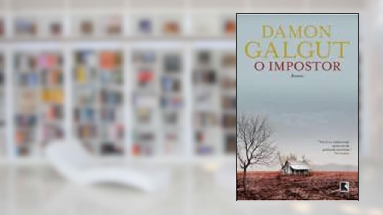 Capa de O impostor, do autor Damon Galgut