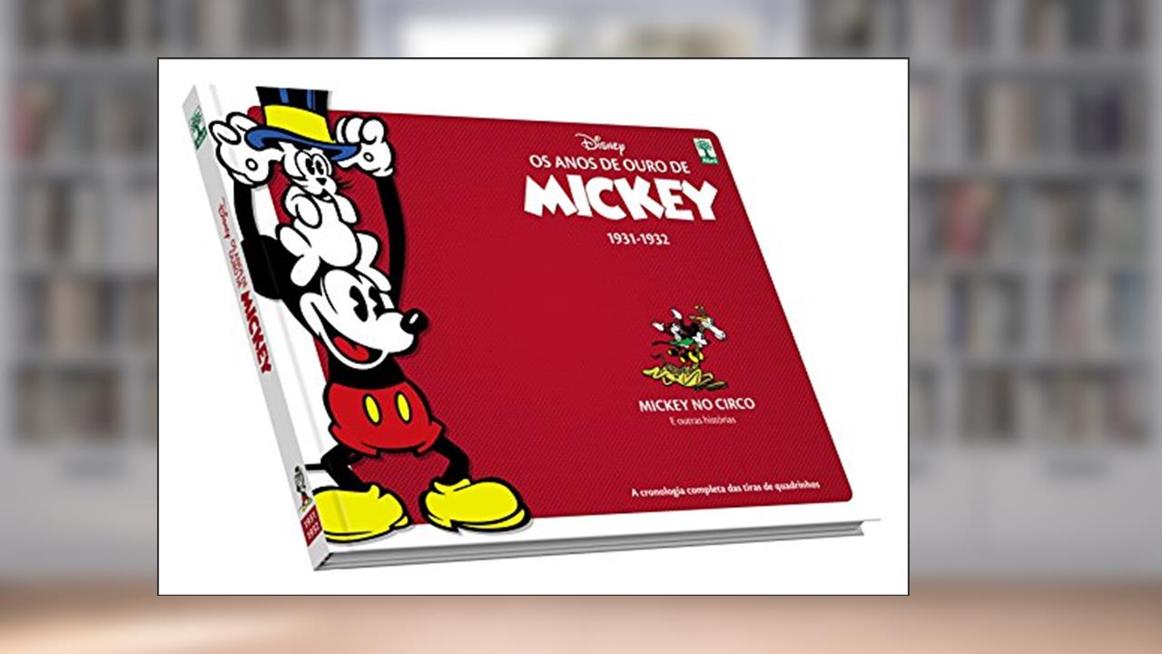 Capa de Os Anos de Ouro de Mickey. Mickey no Circo, do autor Vários Autores