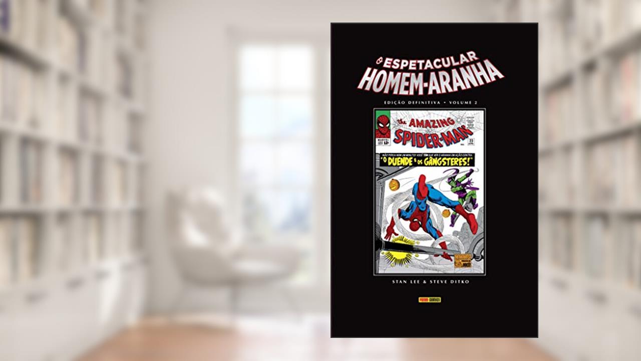 Capa de O Espetacular Homem-aranha: Edicao Definitiva Vol. 2, do autor Stan Lee; Steve Ditko