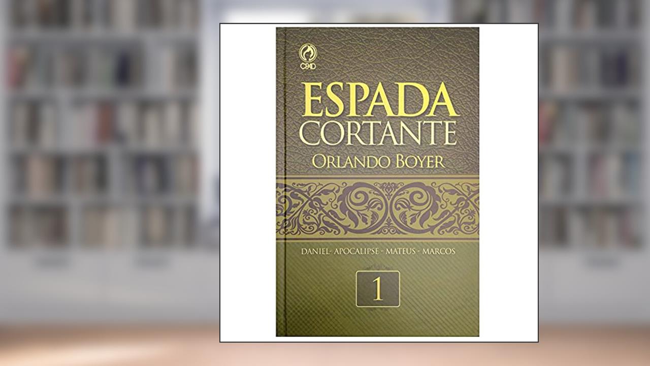 Capa de Espada cortante - Volume 1, do autor Orlando Boyer