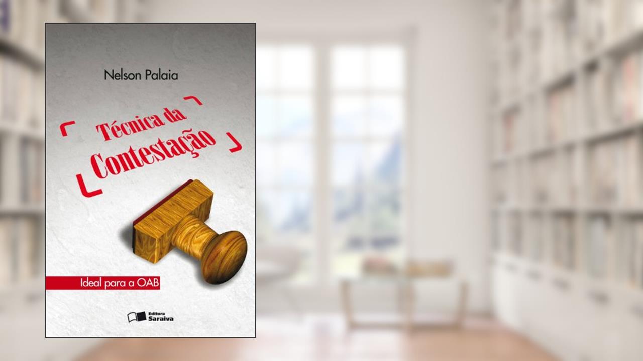 Capa de Técnica da Contestação, do autor Nelson Palaia