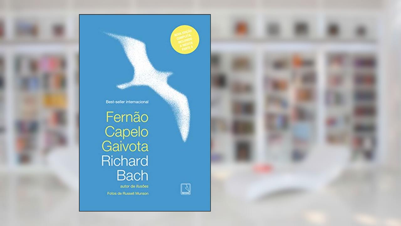 Capa de Fernão Capelo Gaivota, do autor Richard Bach