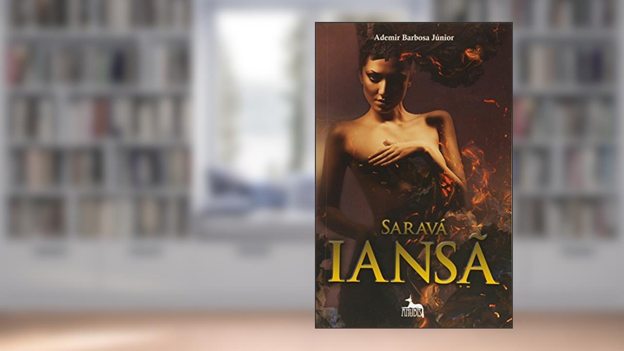Capa de Saravá Iansã, do autor Ademir Barbosa Júnior