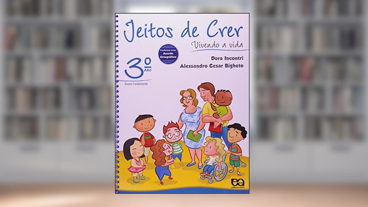 Capa de Jeitos de Crer: Vivendo a vida, do autor Dora Incontri; Alessandro C. Bigheto